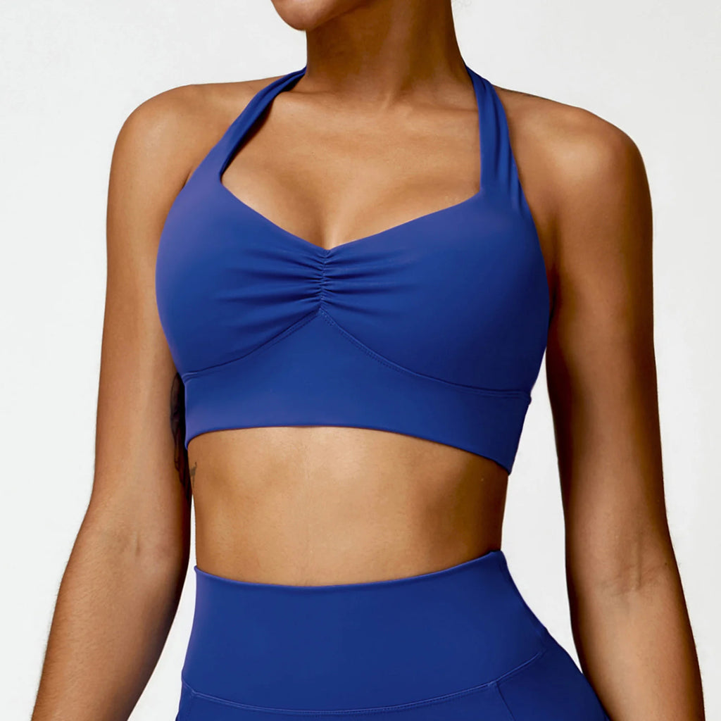 Quick-Dry Yoga Bra and Fitness Tank Top