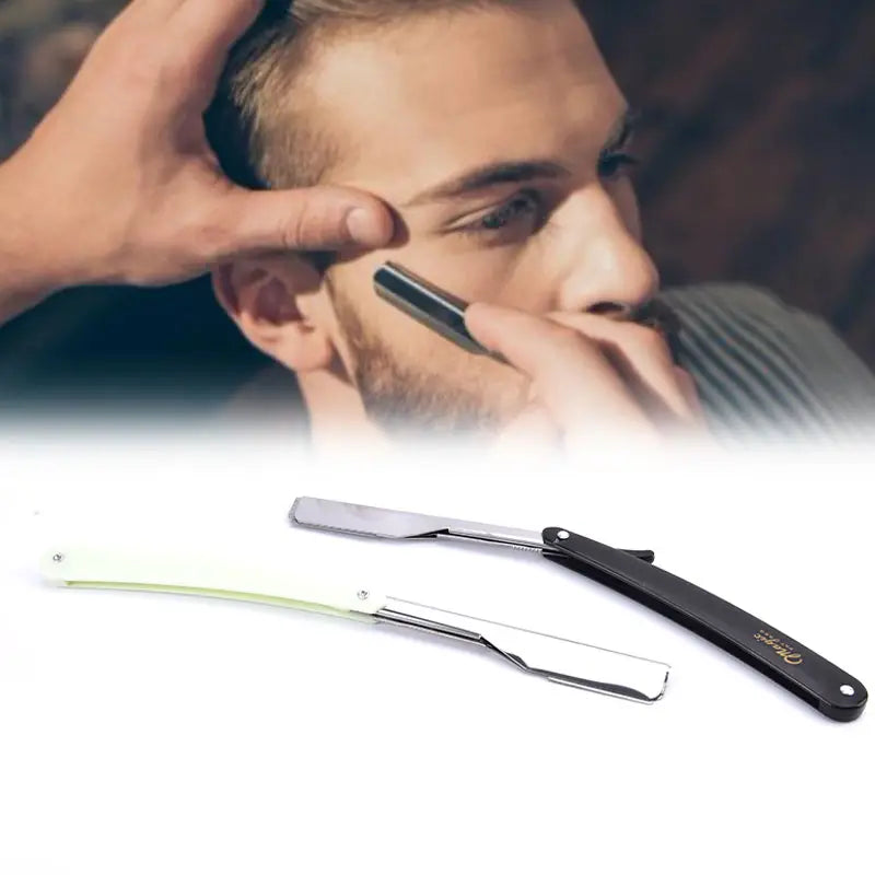 Professional Stainless Steel Straight Edge Barber Razor