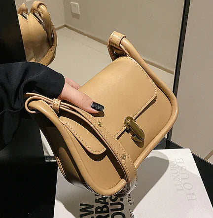 Solid Color Crossbody Bag for Women