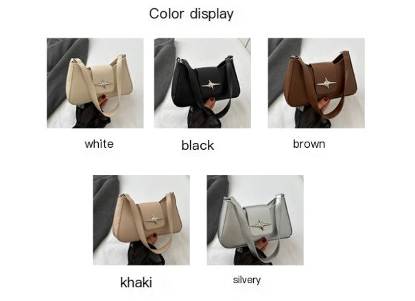 Hills Baguette Bag - Brown/Fashionable Shoulder Bag