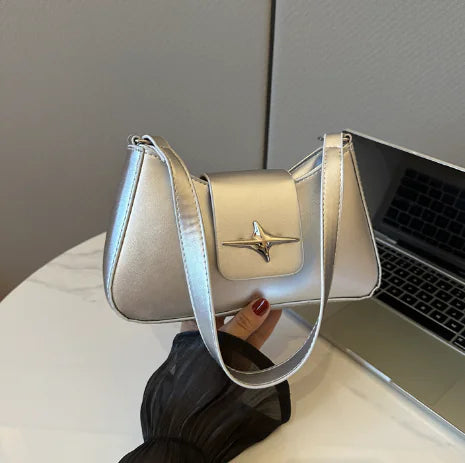 Hills Baguette Bag - Brown/Fashionable Shoulder Bag