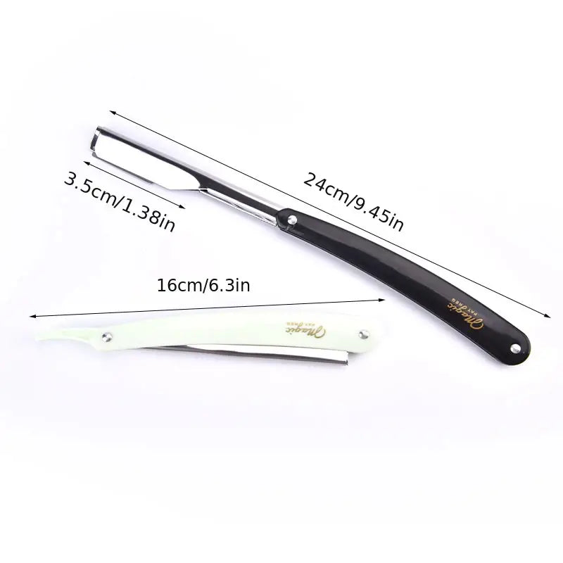 Professional Stainless Steel Straight Edge Barber Razor