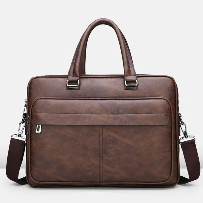 PU Leather Business Briefcase – Elegant &amp; Professional