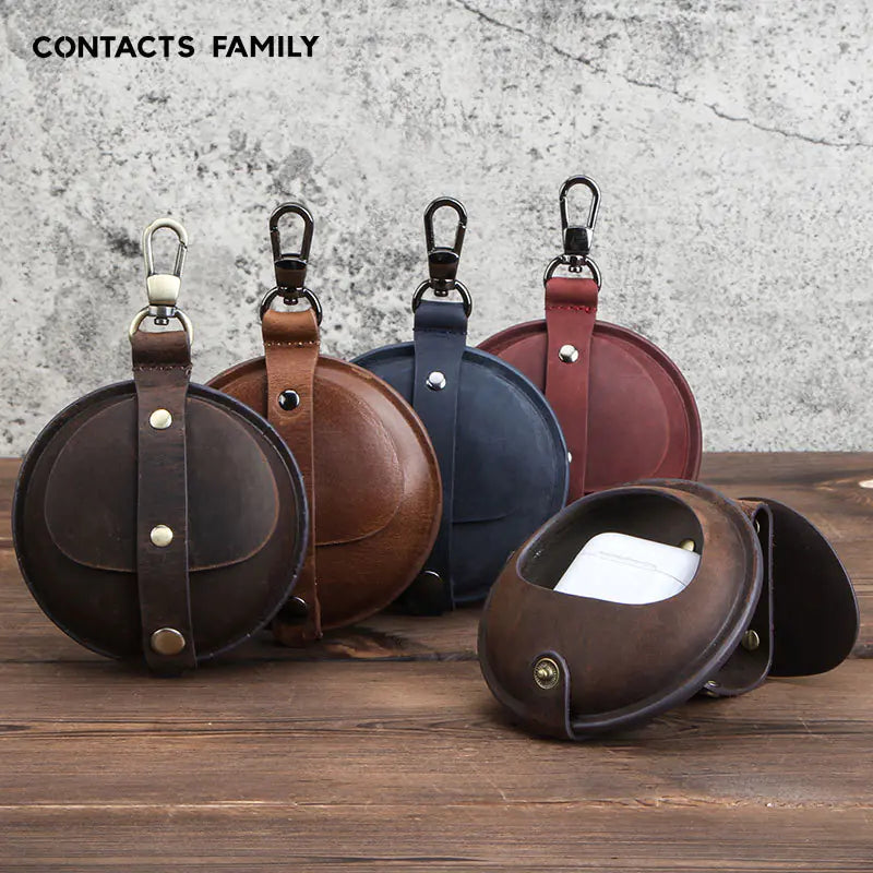Leather Protective Case for AirPods Pro 2 &amp; 4