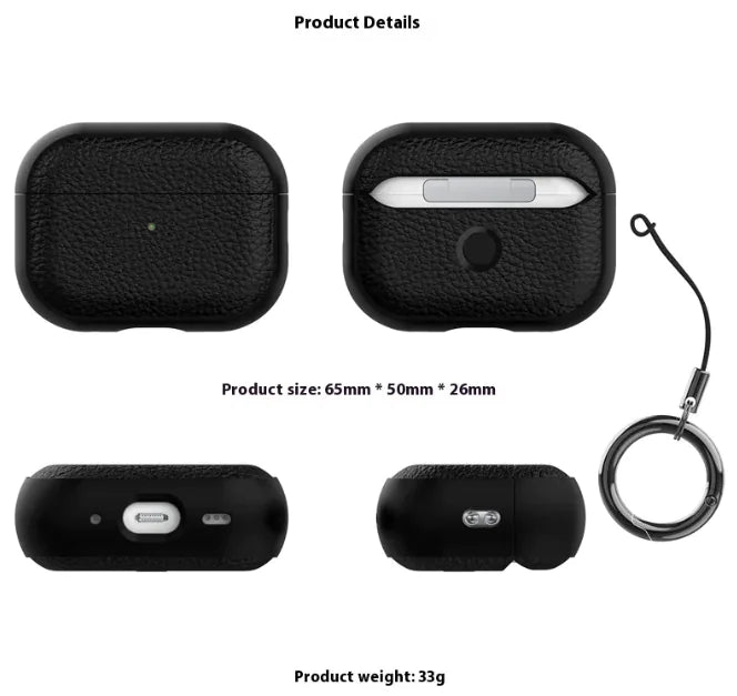 Faux Leather Headset Cover