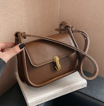 Solid Color Crossbody Bag for Women