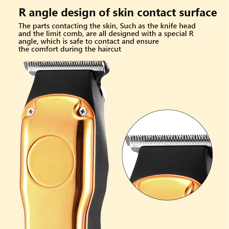 Rechargeable Professional Electric Hair Clipper for Men