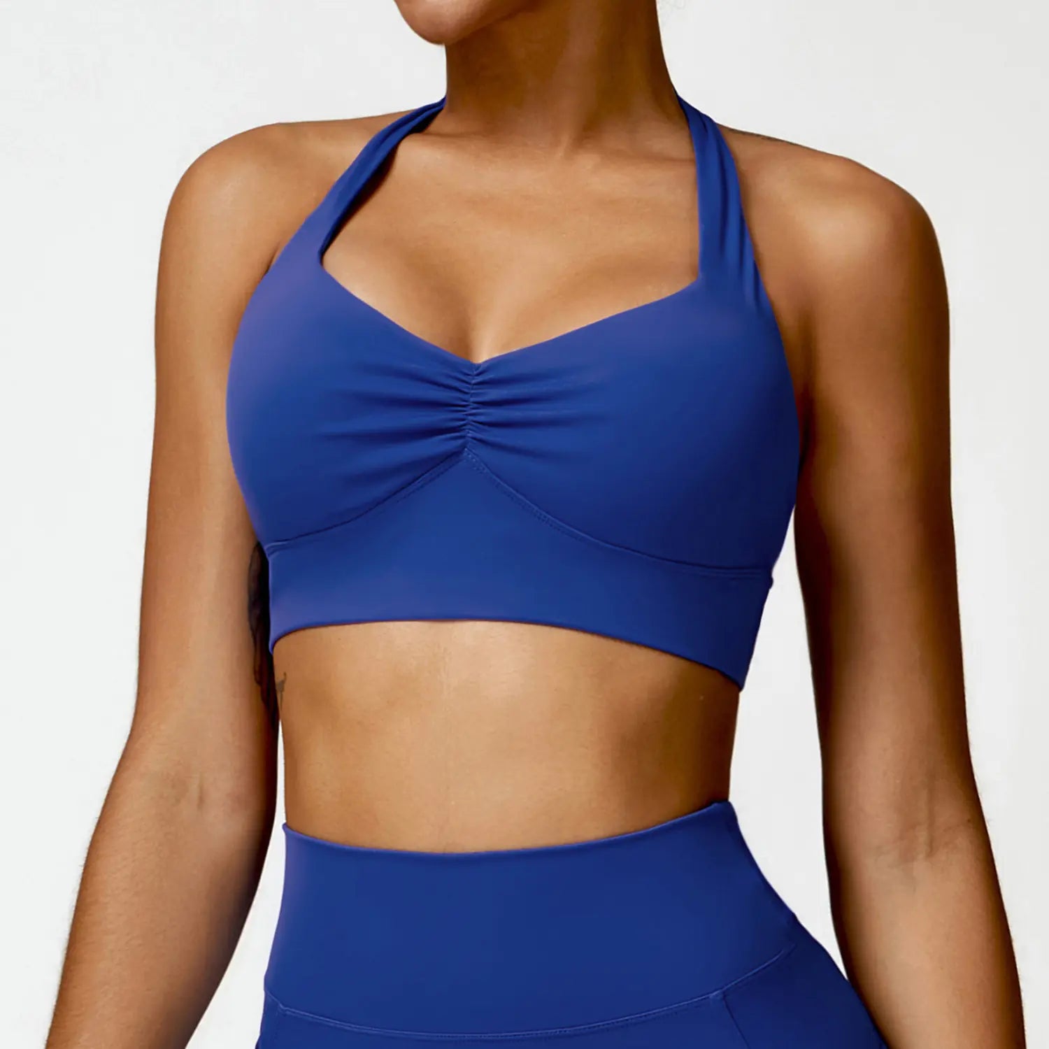 Quick-Dry Yoga Bra and Fitness Tank Top